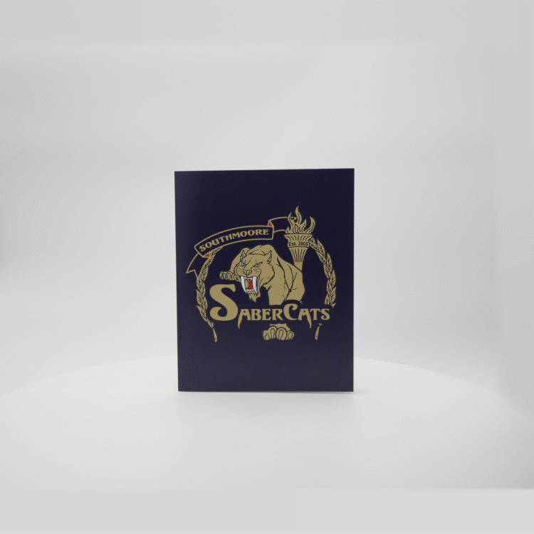 Graduation Trifold print product featuring PhotoGlo